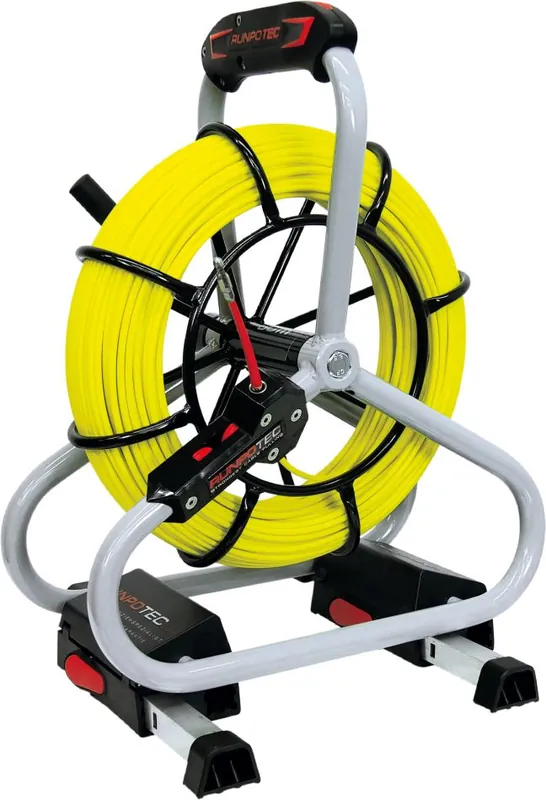 Runpotec 10047 Kit professionnel ressort de traction en fibre de verre Ø 4.5mm RTG6 60m incl. bobine