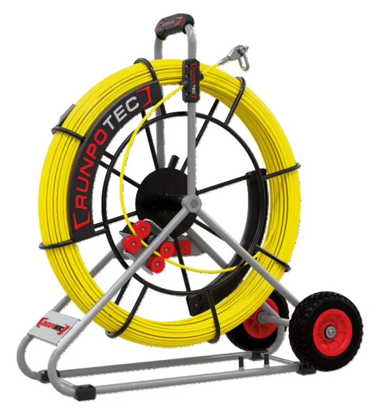 Runpotec 10076 Set professionnel 7.5mm RTG12 40m incl. bobine