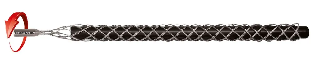 Runpotec 20366 Gaine de câble en acier inoxydable avec filetage RTG6 6-9mm