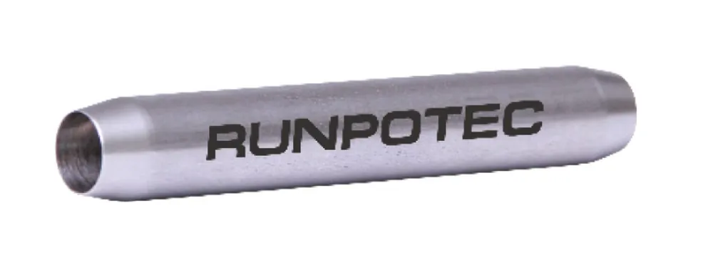 Runpotec 20412 Manchon de raccordement en acier inoxydable RTG12 Ø 9 mm