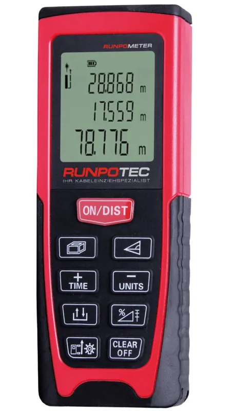 Runpotec 10108 Télémètre laser jusqu‘à 80 m