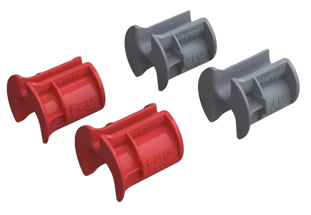 Runpotec 20738 Pièces de guidage pour la jauge de longueur de câble numérique RM35
