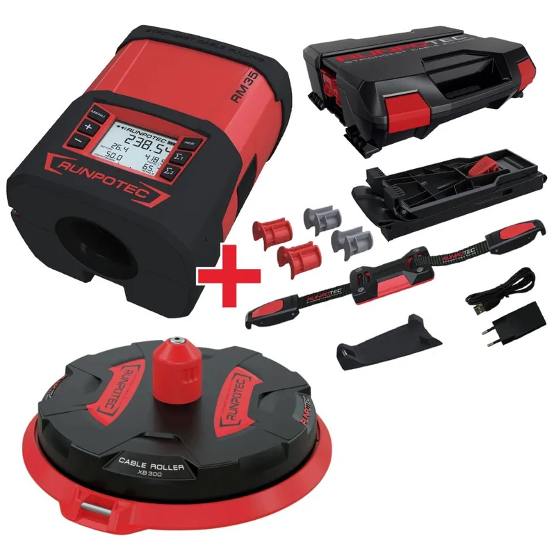 Runpotec 11143 KIT ACTION RM35 Jauge de câble numérique + X Board XB300