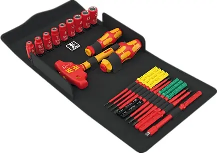 Wera 05006632001 Kraftform Kompakt VDE set d‘outils 25 pièces