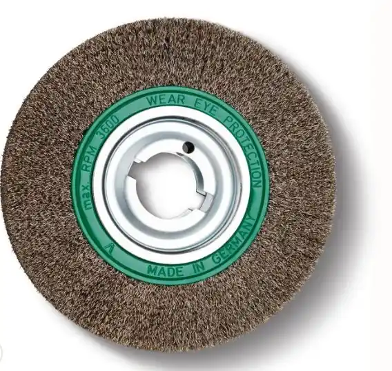 Fein Accessoires 69902009000 Brosse métallique en acier inoxydable 250X60 0.20 V2A pour ébavureuse à grains