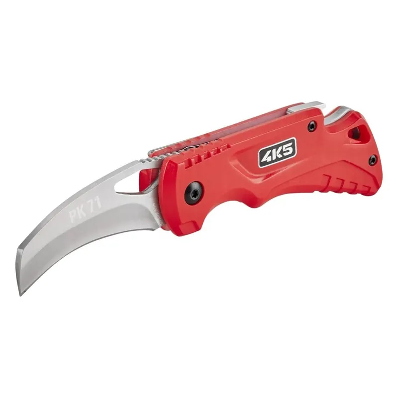 4K5 600.071A PK 71 Silver Blade Couteau pliant à lame courbe