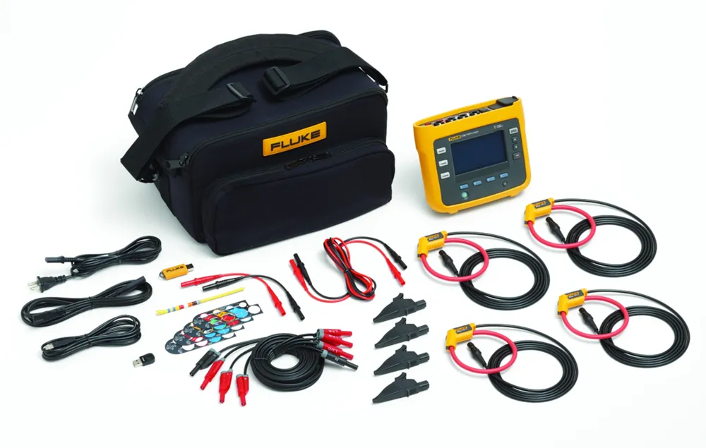 Fluke 5596777 1736 Enregistreur de puissance triphasé avec 1 an d‘abonnement Premium Care
