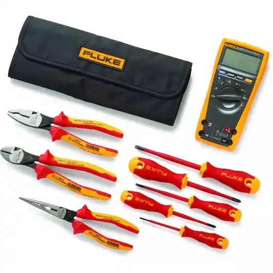Fluke 40003914 IB179K-EGFID Multimètre numérique True RMS et kit de démarrage avec outils à main