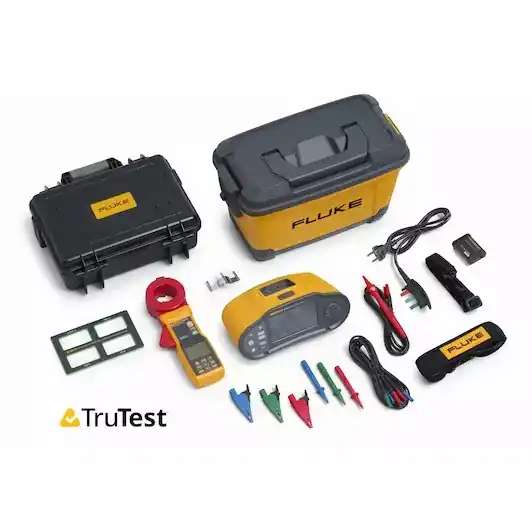 Fluke 5581319 1674FC SCH/1630/FTT testeur d‘installation multifonctionnel avec pince de courant de terre et TruTest