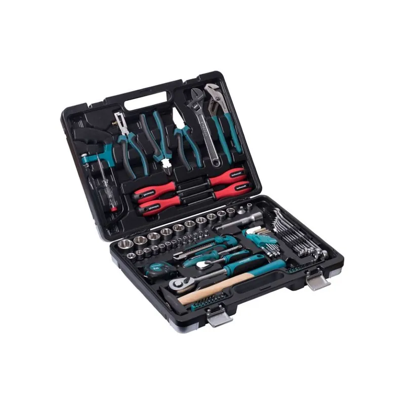 technocraft 663130 Coffre à outils TOP BOX 92 pièces
