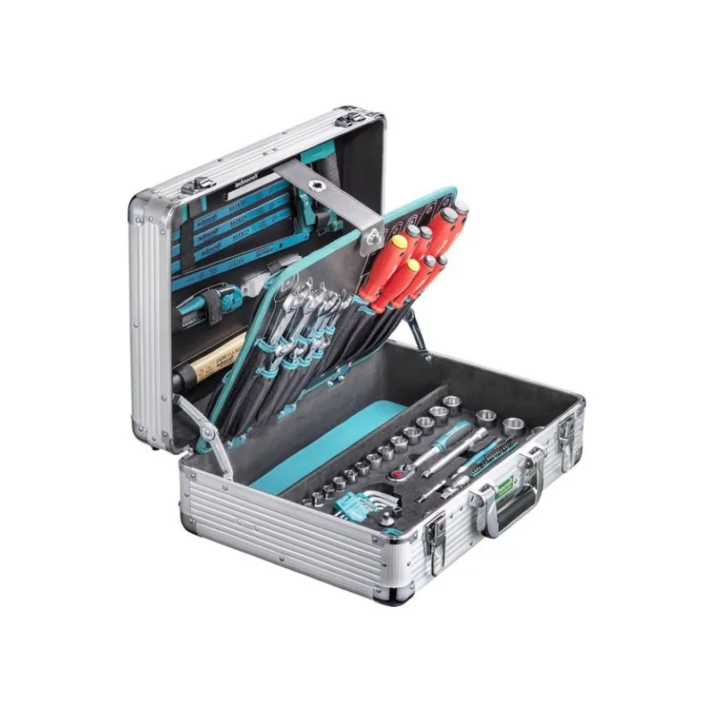 technocraft 663285 Mallette à outils en ABS PRO BOX 127 pièces