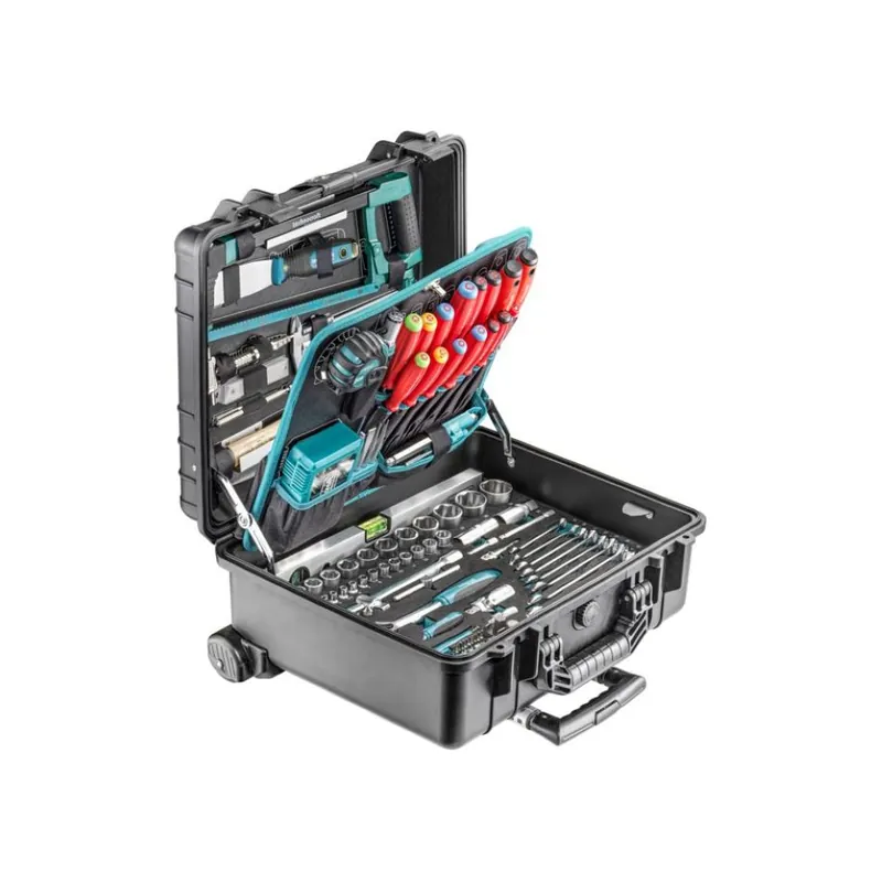 technocraft 299865 Mallette en PP PRO TROLLEY IP65 Premium 213 pièces