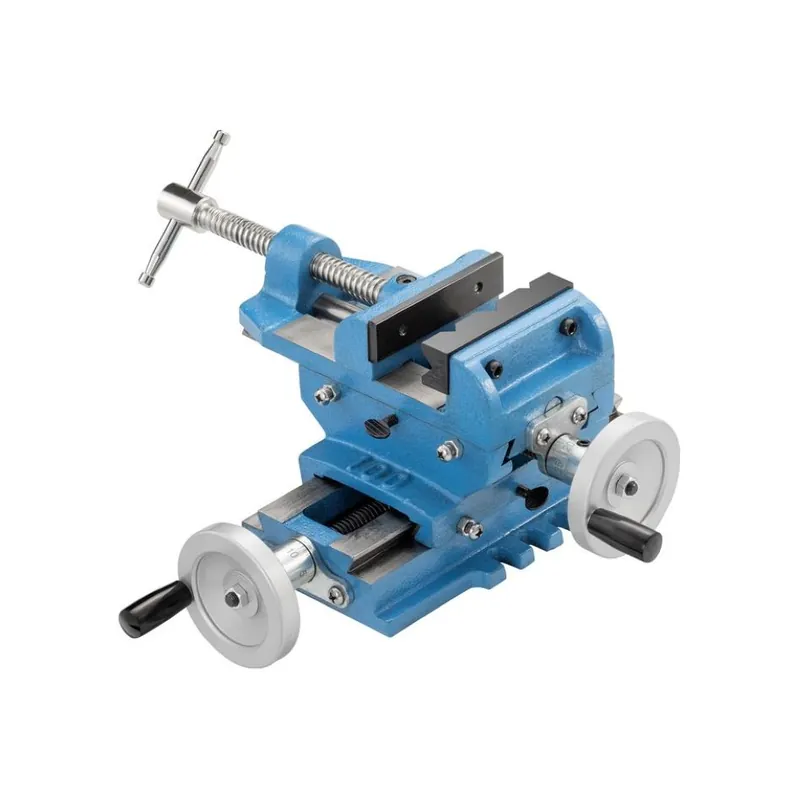 Alduro 2001774 Table transversale avec étau 100 mm