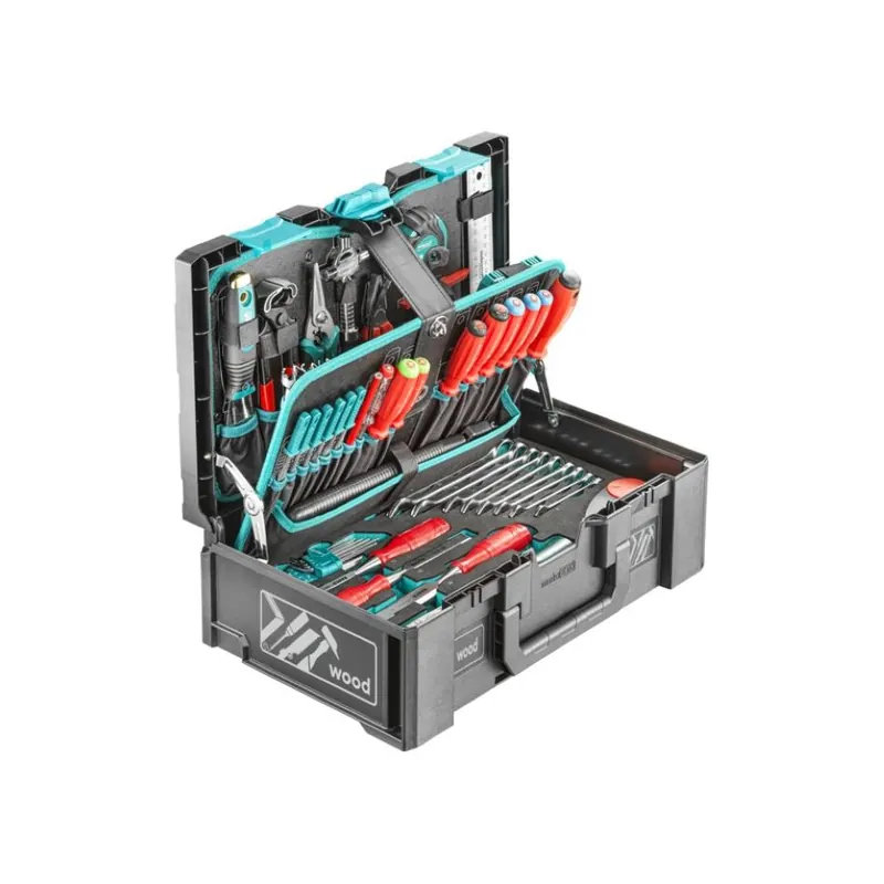 technocraft 2004902 Metabox wood premium tool case 107-piece