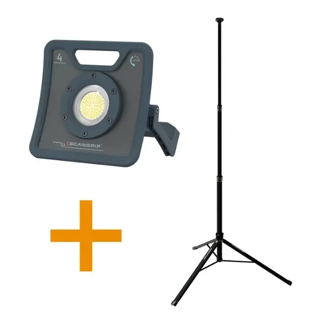 Scangrip 49.0594 Scangrip Worklight set Nova 4 for LIFE incl. tripod