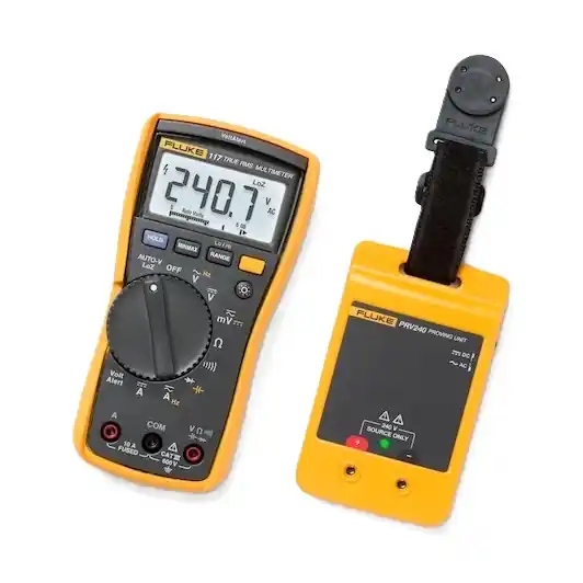Fluke 4636971 117/PRV240 Multimètre avec PRV240 Kit d‘unité de test