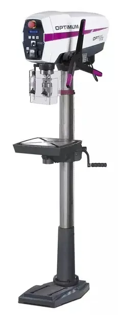 Optimum 7130206251 Optidrill DP26-F 400V Perceuse à colonne 3x400V