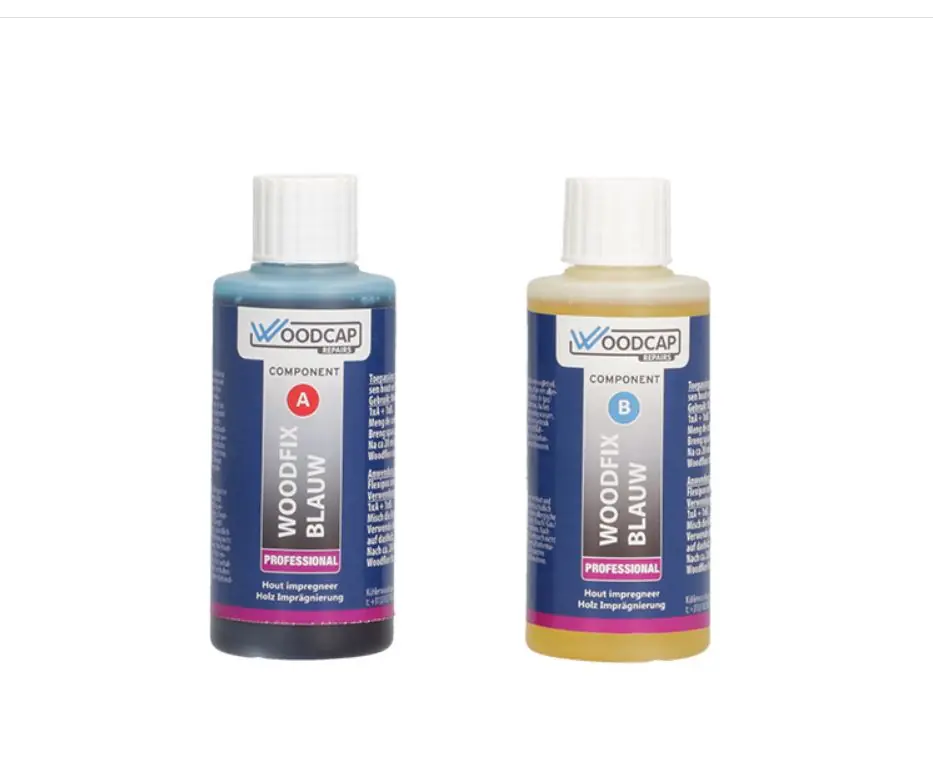 Köhler Woodcap 497007 Woodfix Blue Set liquide d‘imprégnation à 2 composants