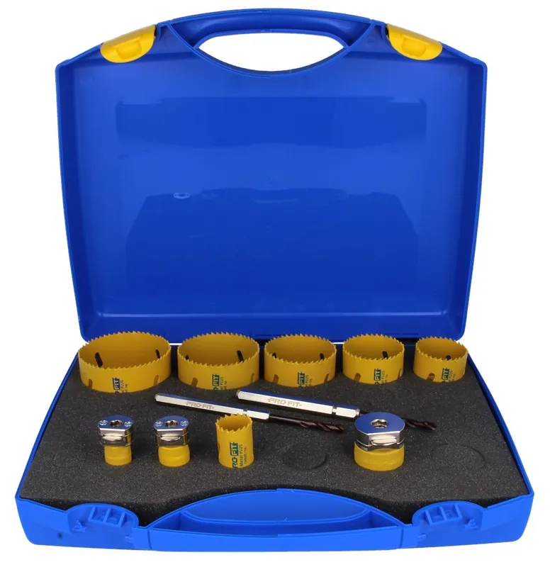 ProFit 090519760 Jeu de scies cloches Bimetal Plus 19/22/25/35/43/51/60/68/76 mm