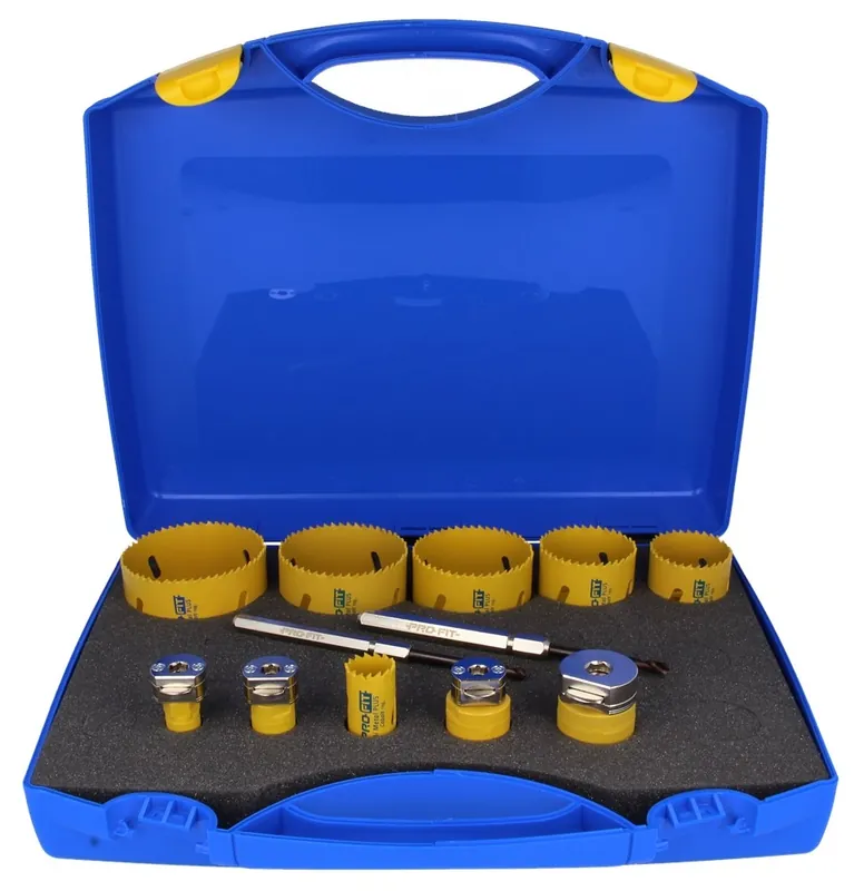 ProFit 090516761 Jeu de scies cloches Bimetal Plus 16/20/22/5/29/35/44/51/64/68/76 mm