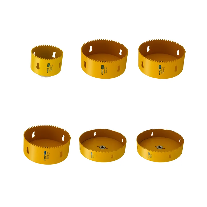 ProFit 0905862101 Jeu de scies cloches Bimetal Plus 86/108/111/133/168/210 mm