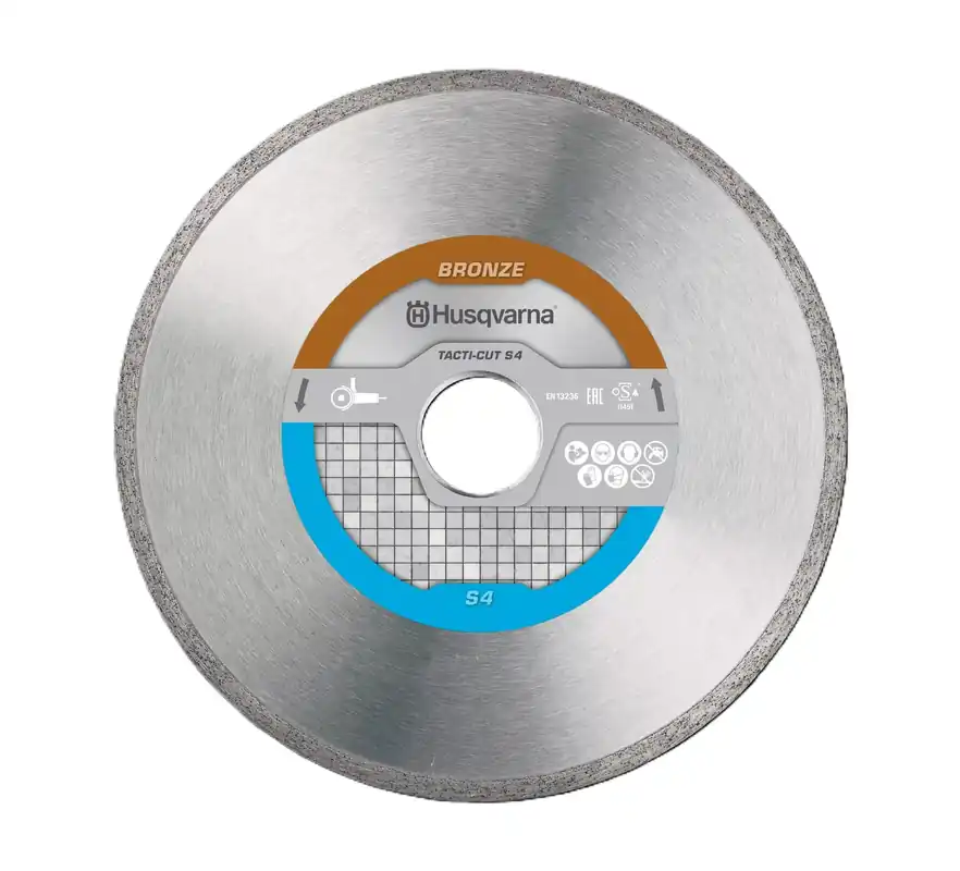 Husqvarna 579819630 Tacti-CUT S4 Lame de scie diamantée sèche Carreaux 115 mm