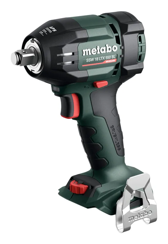 Metabo 602404840 SSW 18 LTX 550 BL Clé à chocs sans fil 18V excl. batteries et chargeur dans Metabox