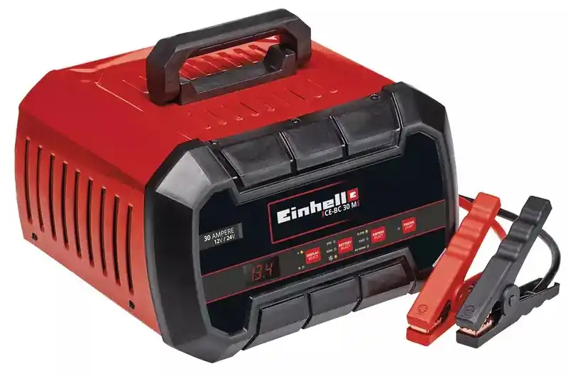 Einhell 1002275 CE-BC 30 M Chargeur de batterie avec démarreur
