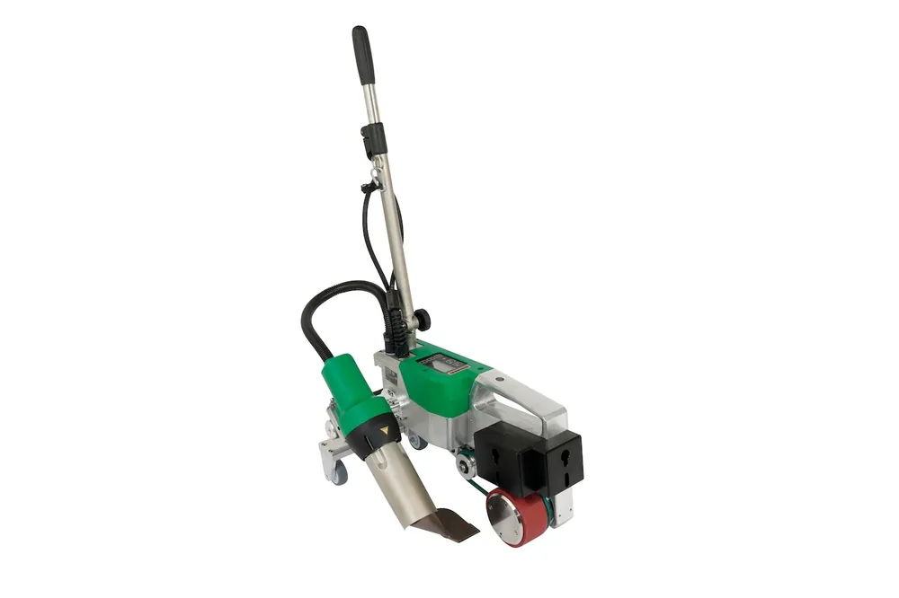 Leister 168.637 UNIROOF 300 Soudeur de toit pour débutants 230V/3450W, 40mm, CEE bleu, 3 pôles, 16A