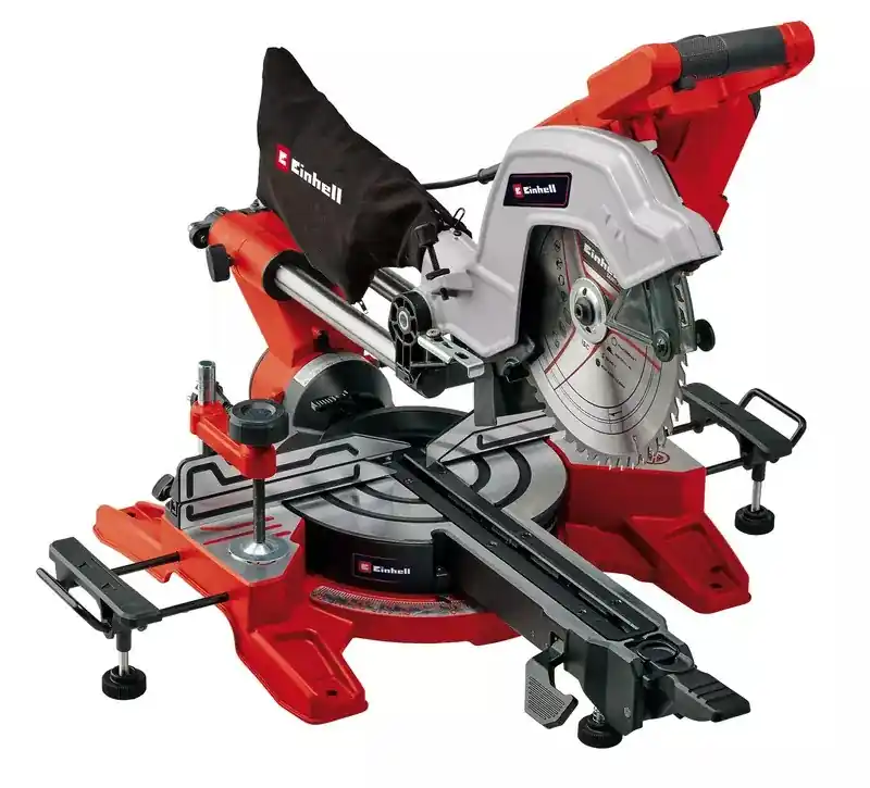 Einhell 4300877 TE-SM 10 L Dual Tronçonneuse radiale 254 mm