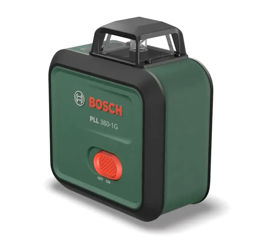 Bosch Vert 0603663MZ0 PLL 360-1G 360° line laser Batterie Li-ion et étui de rangement dans la boîte