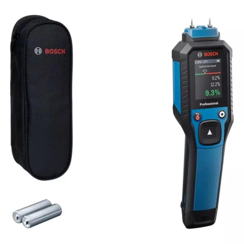 Bosch Bleu 0601078100 GMP 2-15 Humidimètre et hygro 2x 1.5V LR6 (AA) dans la boîte