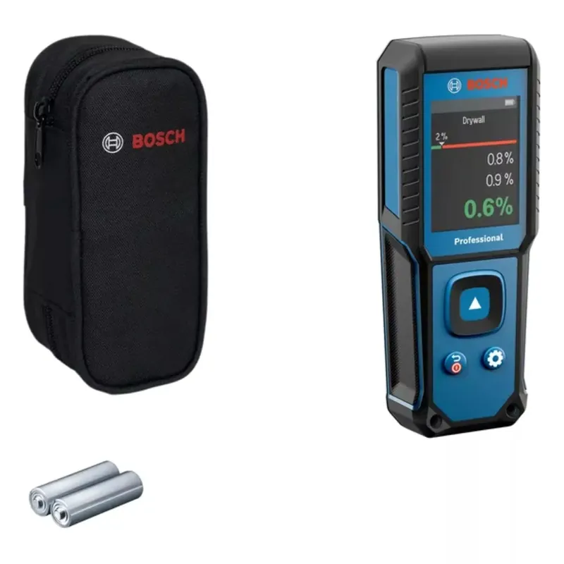 Bosch Bleu 0601078200 GMM 1-15 Tampon pour humidimètre 2x 1.5V LR6 (AA) dans la boîte