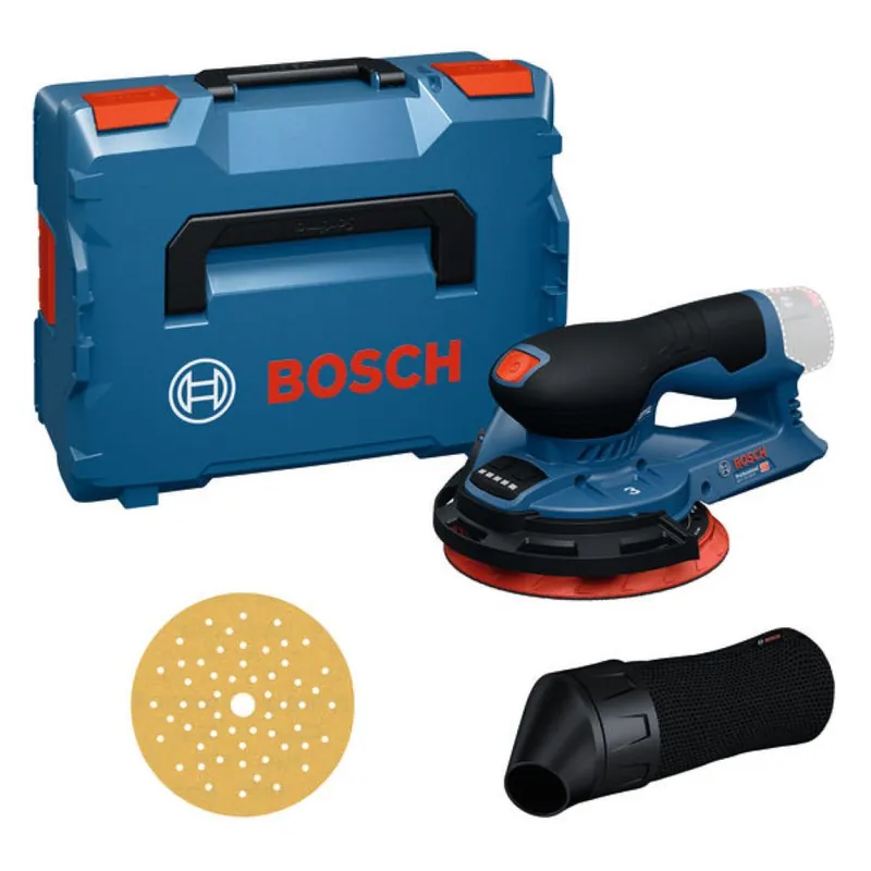 Bosch Bleu 0601373301 GEX 12V-150-3 ponceuse excentrique sans fil excl. batteries et chargeur en L-Boxx