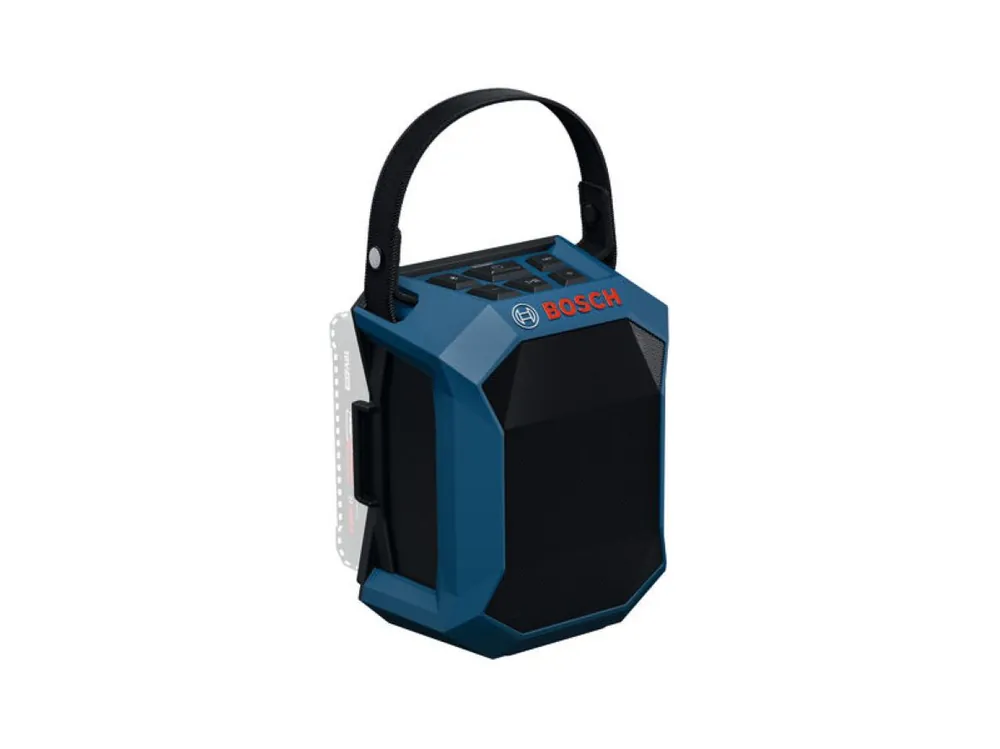 Bosch Bleu 06014A7000 GPB 18V-1 C Accu-speaker excl. batteries et chargeur en boîte