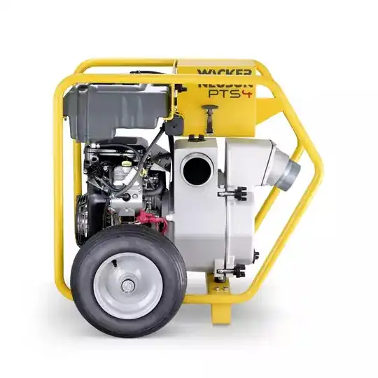 Wacker Neuson 5100058546 PTS4V Pompe auto-amorçante d‘eau sale série PT Essence 139,0 m3/h