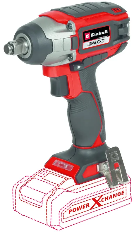 Einhell 4510080 IMPAXXO 18/230 Li BL Solo clé à chocs sans fil avec batterie et chargeur en boîte