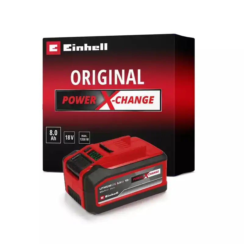 Einhell 4511600 Batterie PXC+ Li-Ion 18 V 5,0-8,0 Ah