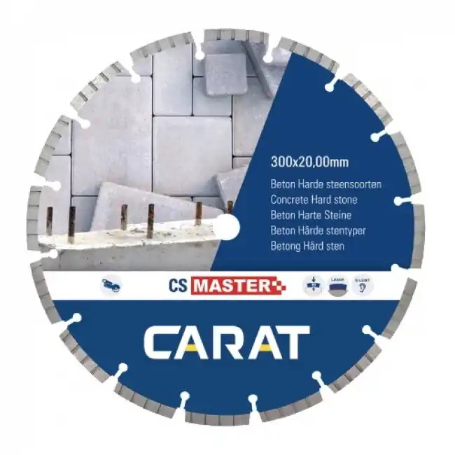 Carat CSM4004BF0 CSM4004BF0 Bride aveugle Lame de scie diamantée BETON CS MASTER, 400x25.4 MM