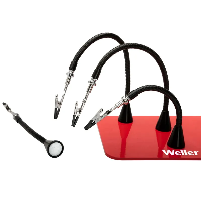 Weller WLACCHHM-02EU Support de circuits imprimés avec quatre bras magnétiques