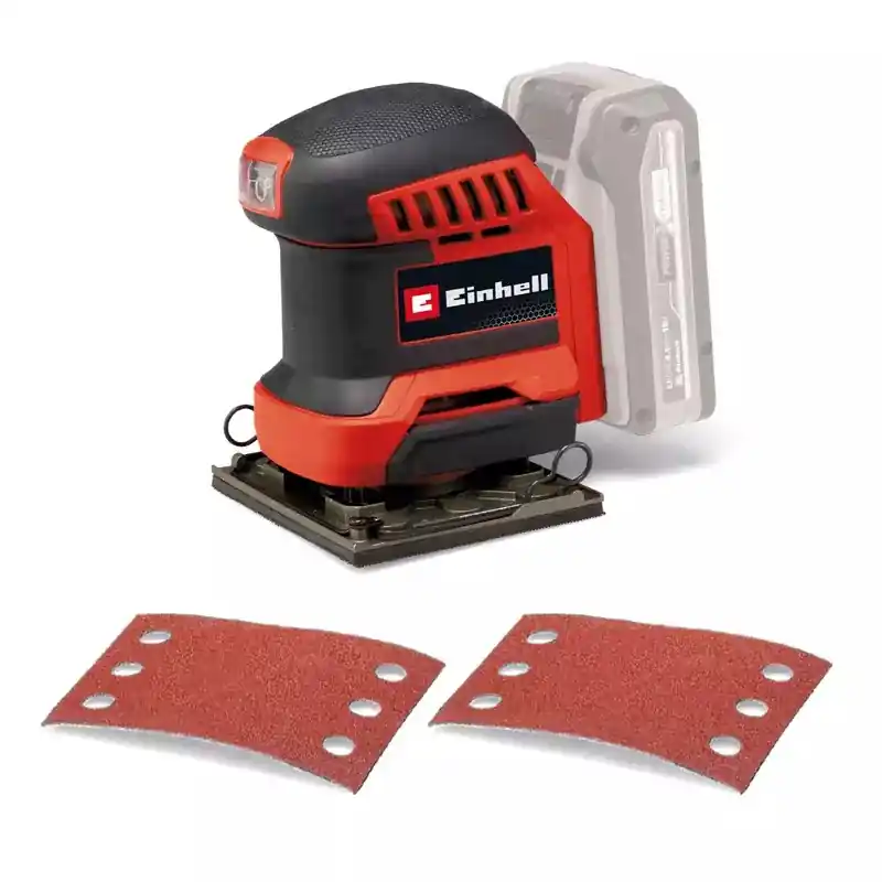 Einhell 4460731 TE-OS 18/113 Li Solo Accu Multi Sander 101x113 mm excl. batterie et chargeur en boîte
