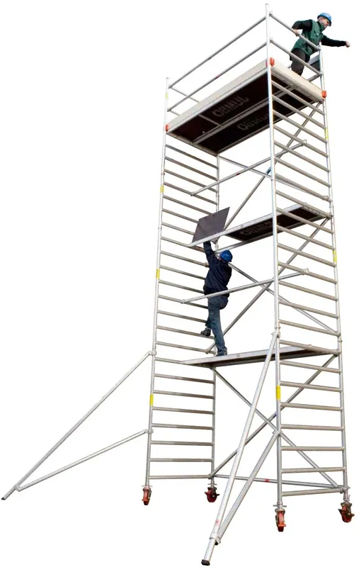 Little Jumbo 411325103 Echafaudage roulant JUMBO AGR 1,35 x 2,50 plat/travail 10,3/12,3m