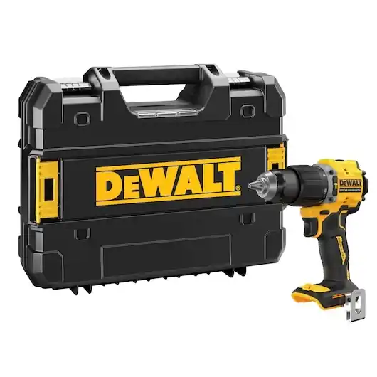 DeWalt DCD799NT-XJ Perceuse visseuse/marteau compacte 18V XR sans balais sans les batteries et le chargeur dans une mallette TSTAK