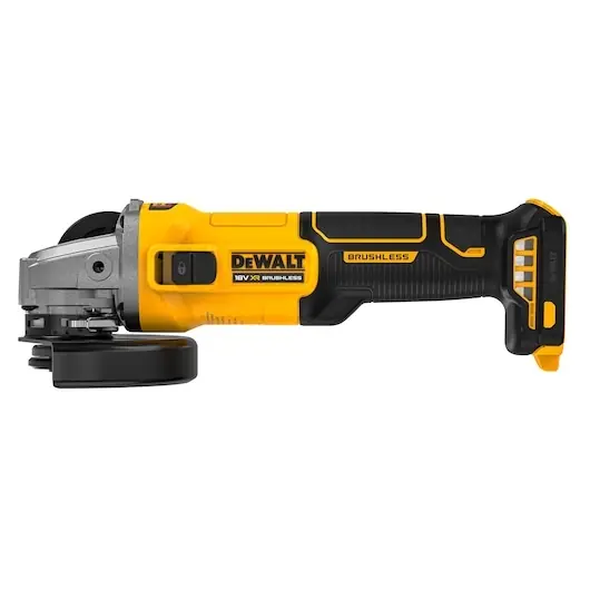 DeWalt DCG407NT-XJ Meuleuse d‘angle 18V XR 125mm avec interrupteur à glissière dans une valise TSTAK sans batteries ni chargeur