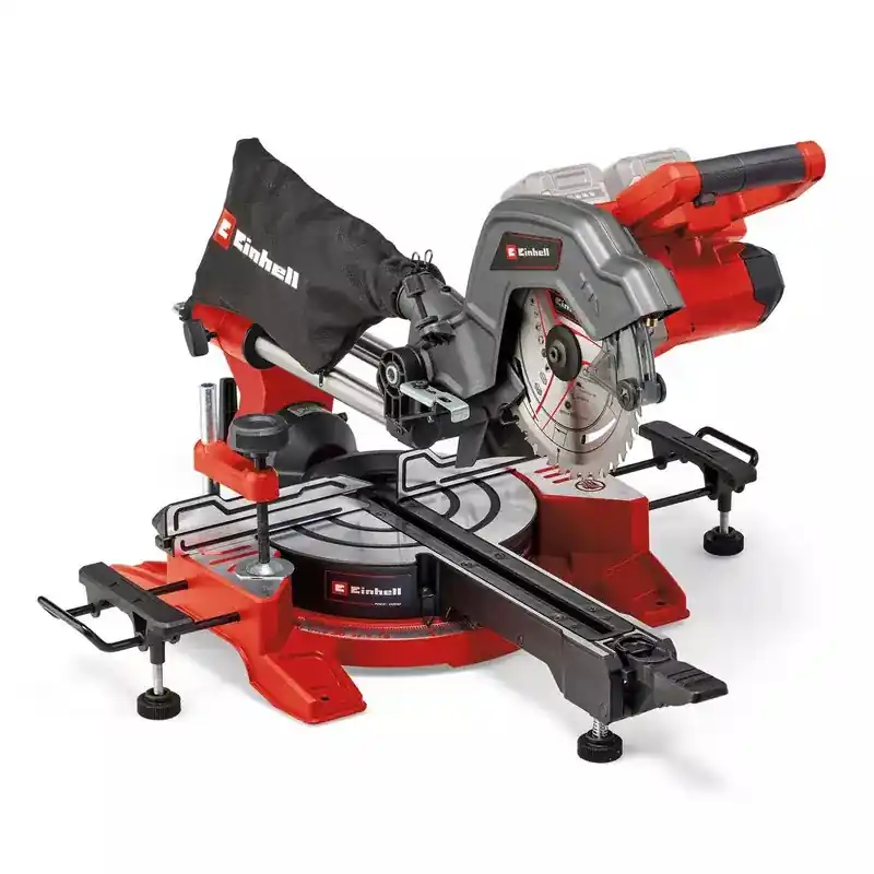 Einhell 4300882 TE-MS 36/8 L Li Solo tronçonneuse radiale, tronçonneuse/ scie à onglet sans fil ø216 mm excl. batterie et chargeur en boîte