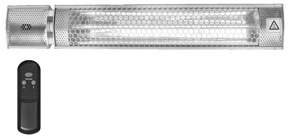 Metal Works 722316312 IRS20G Radiateur infrarouge 2,0 kW 67 cm doré