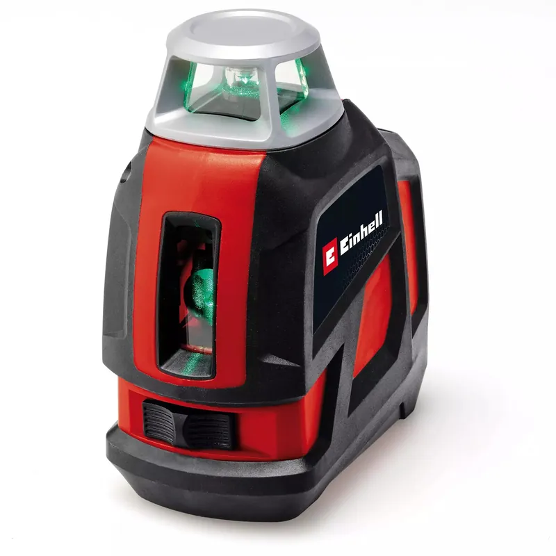 Einhell 2270119 TE-LL 360 G Laser à lignes croisées dans une mallette de transport
