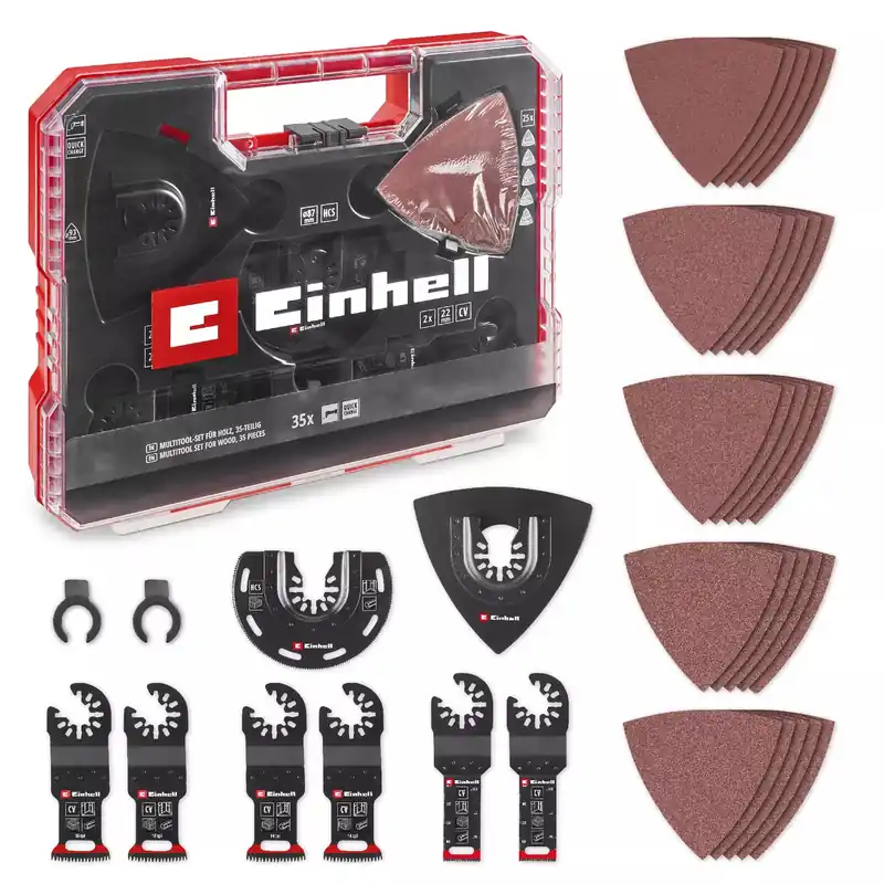 Einhell 49708136 Set d‘outils multiples 35 pièces XLPLus-Case