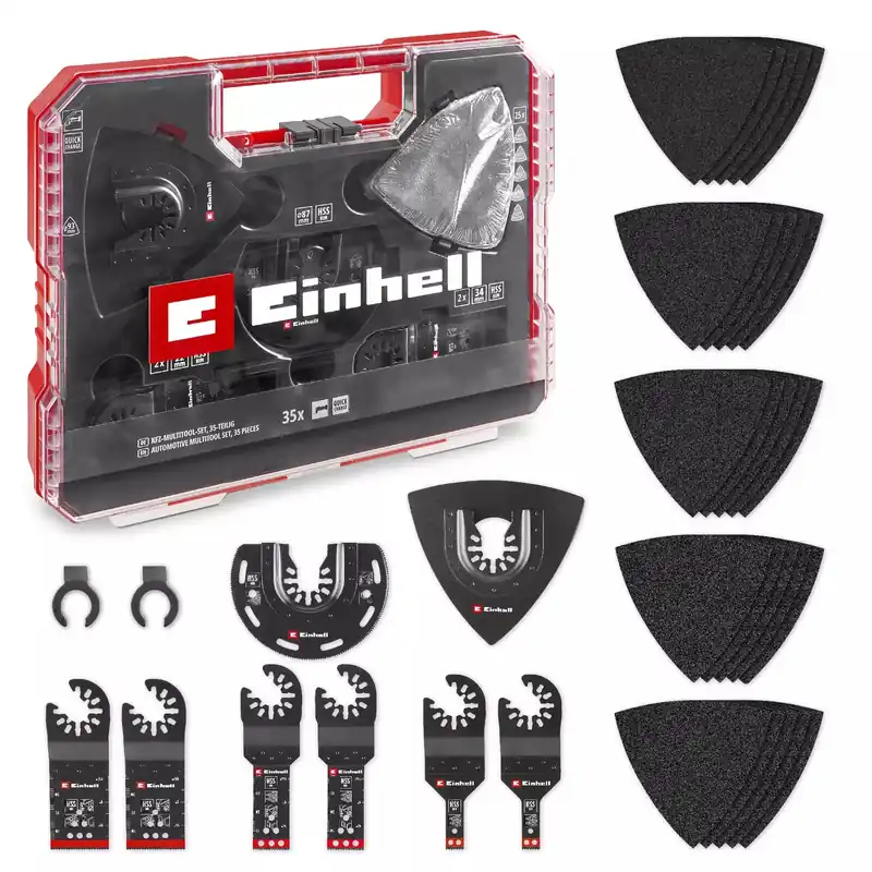 Einhell 49708135 Set d‘outils multiples 35 pièces XLPLus-Case