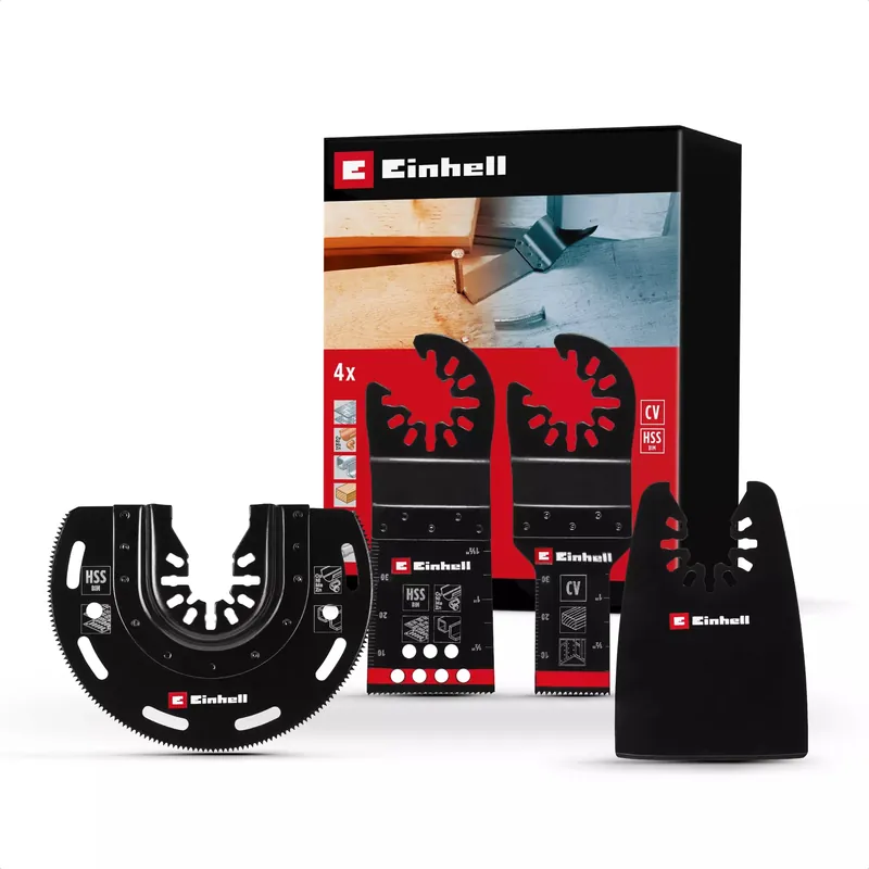 Einhell 49708104 Set d‘outils multifonctions 4 pièces